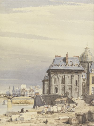 The Institute of France, Paris, 1830 by Thomas Shotter Boys